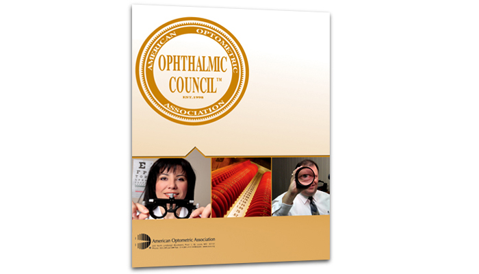 AOA Ophthalmic Council Folder Cover